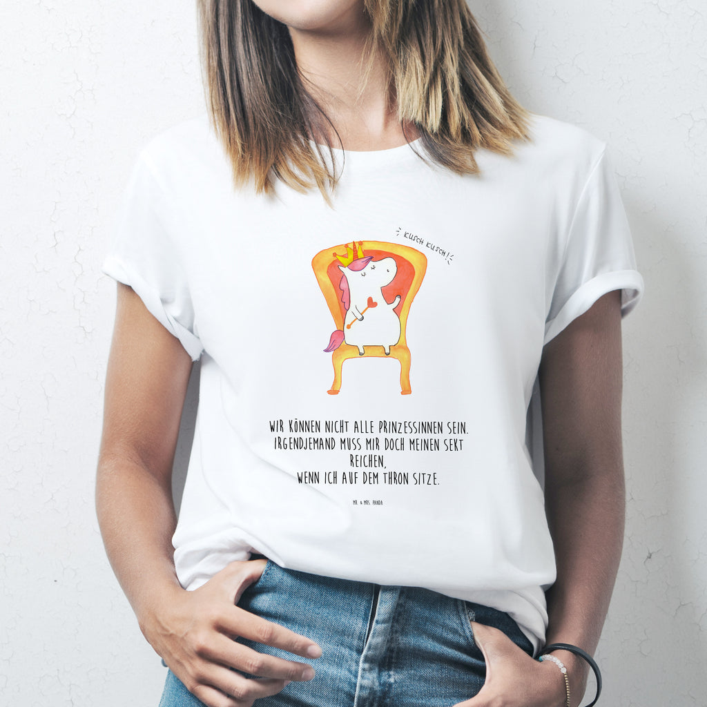 T-Shirt Standard Einhorn König T-Shirt, Shirt, Tshirt, Lustiges T-Shirt, T-Shirt mit Spruch, Party, Junggesellenabschied, Jubiläum, Geburstag, Herrn, Damen, Männer, Frauen, Schlafshirt, Nachthemd, Sprüche, Einhorn, Einhörner, Einhorn Deko, Pegasus, Unicorn, König, Präsident, Bundeskanzler, Herrscher, Kaiser, Prinzessin, Krone