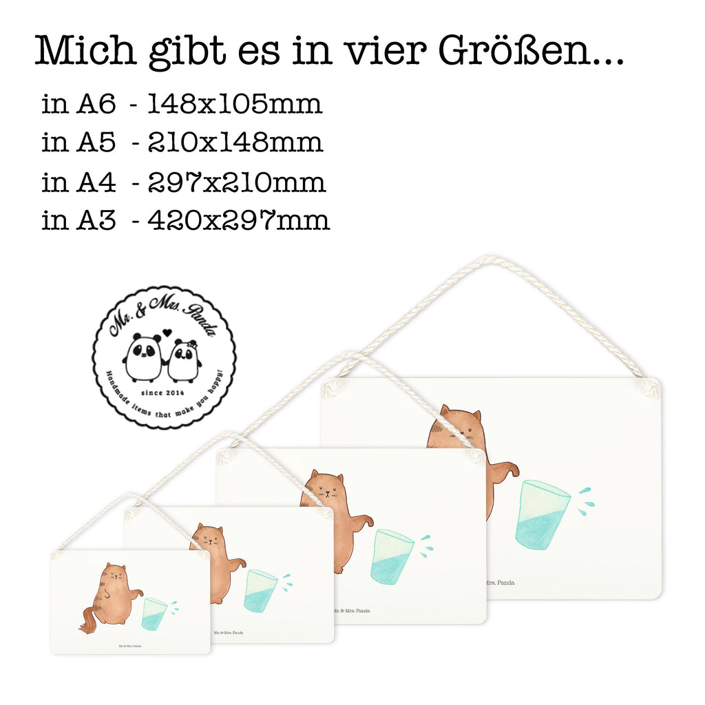 Deko Schild Katze Wasserglas Dekoschild, Deko Schild, Schild, Tür Schild, Türschild, Holzschild, Wandschild, Wanddeko, Katze, Katzenmotiv, Katzenfan, Katzendeko, Katzenfreund, Katzenliebhaber, Katzenprodukte, Katzenartikel, Katzenaccessoires, Katzensouvenirs, Katzenliebhaberprodukte, Katzenmotive, Katzen, Kater, Mietze, Cat, Cats, Katzenhalter, Katzenbesitzerin, Haustier, Wasser, Glas