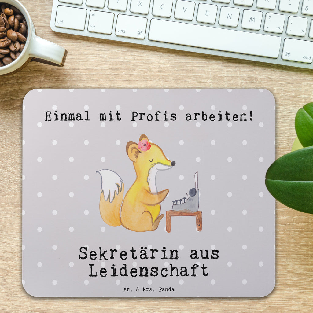 Mauspad Sekretärin aus Leidenschaft Mousepad, Computer zubehör, Büroausstattung, PC Zubehör, Arbeitszimmer, Mauspad, Einzigartiges Mauspad, Designer Mauspad, Mausunterlage, Mauspad Büro, Beruf, Ausbildung, Jubiläum, Abschied, Rente, Kollege, Kollegin, Geschenk, Schenken, Arbeitskollege, Mitarbeiter, Firma, Danke, Dankeschön