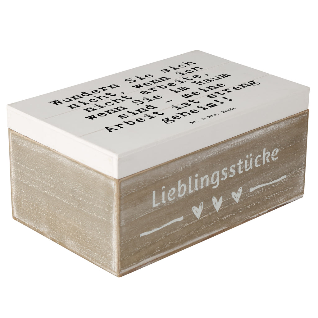 Holzkiste Sprüche und Zitate Wundern Sie sich nicht, wenn ich nicht arbeite, wenn Sie im Raum sind - meine Arbeit ist streng geheim!! Holzkiste, Kiste, Schatzkiste, Truhe, Schatulle, XXL, Erinnerungsbox, Erinnerungskiste, Dekokiste, Aufbewahrungsbox, Geschenkbox, Geschenkdose, Spruch, Sprüche, lustige Sprüche, Weisheiten, Zitate, Spruch Geschenke, Spruch Sprüche Weisheiten Zitate Lustig Weisheit Worte