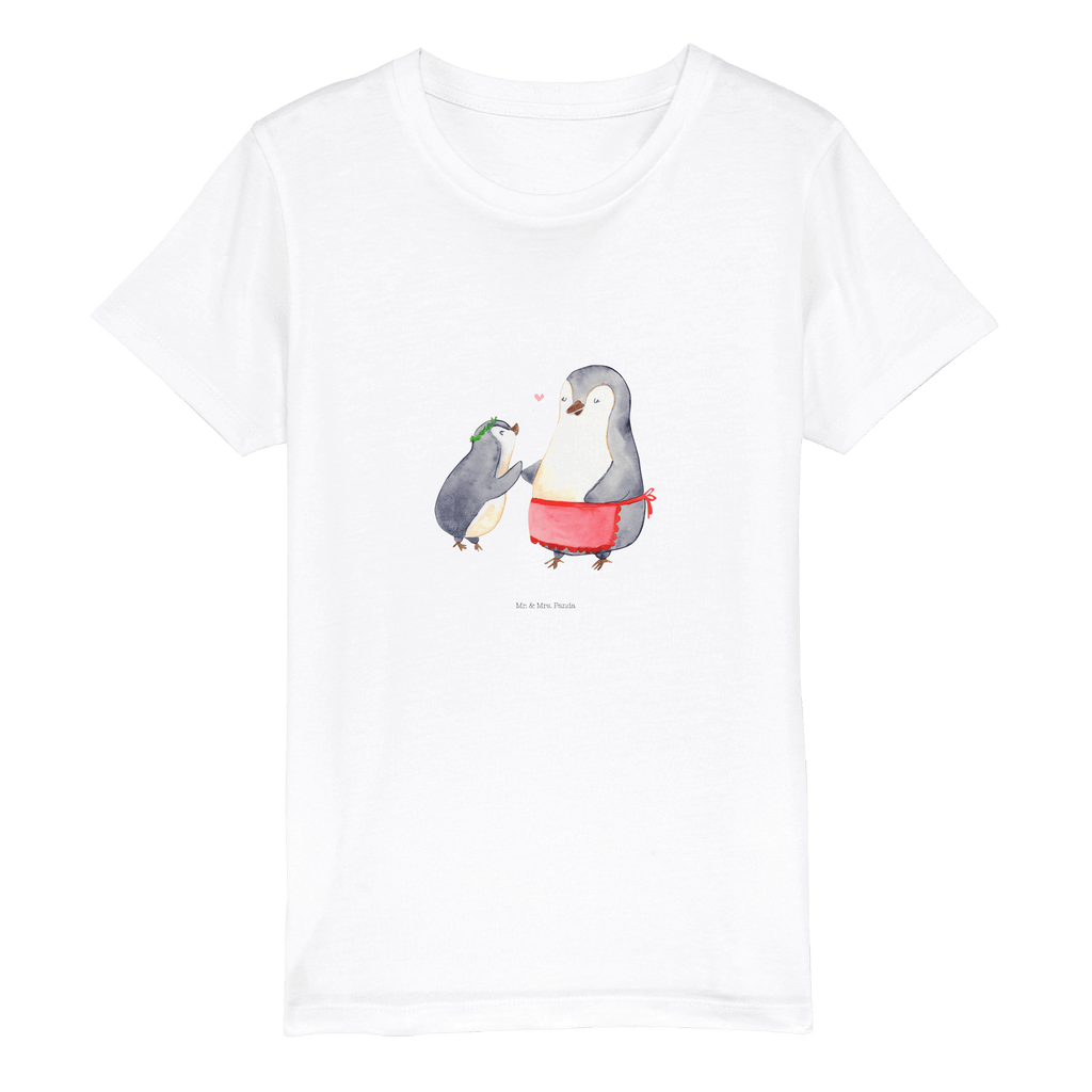 Organic Kinder T-Shirt Pinguin mit Kind Kinder T-Shirt, Kinder T-Shirt Mädchen, Kinder T-Shirt Jungen, Familie, Vatertag, Muttertag, Bruder, Schwester, Mama, Papa, Oma, Opa, Geschenk, Mami, Mutti, Mutter, Geburststag