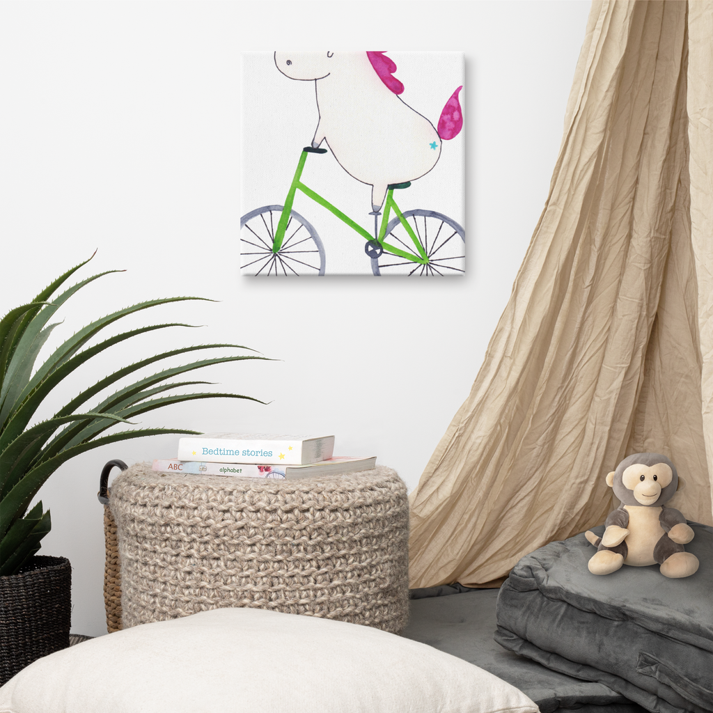 Leinwand Bild Einhorn Radfahrer Leinwand, Bild, Kunstdruck, Wanddeko, Dekoration, Einhorn, Einhörner, Einhorn Deko, Pegasus, Unicorn, Radfahren, Radfahrer, Rad, Bike, Feenstaub, Konfetti, Luxusproblem, Kummer, Liebeskummer