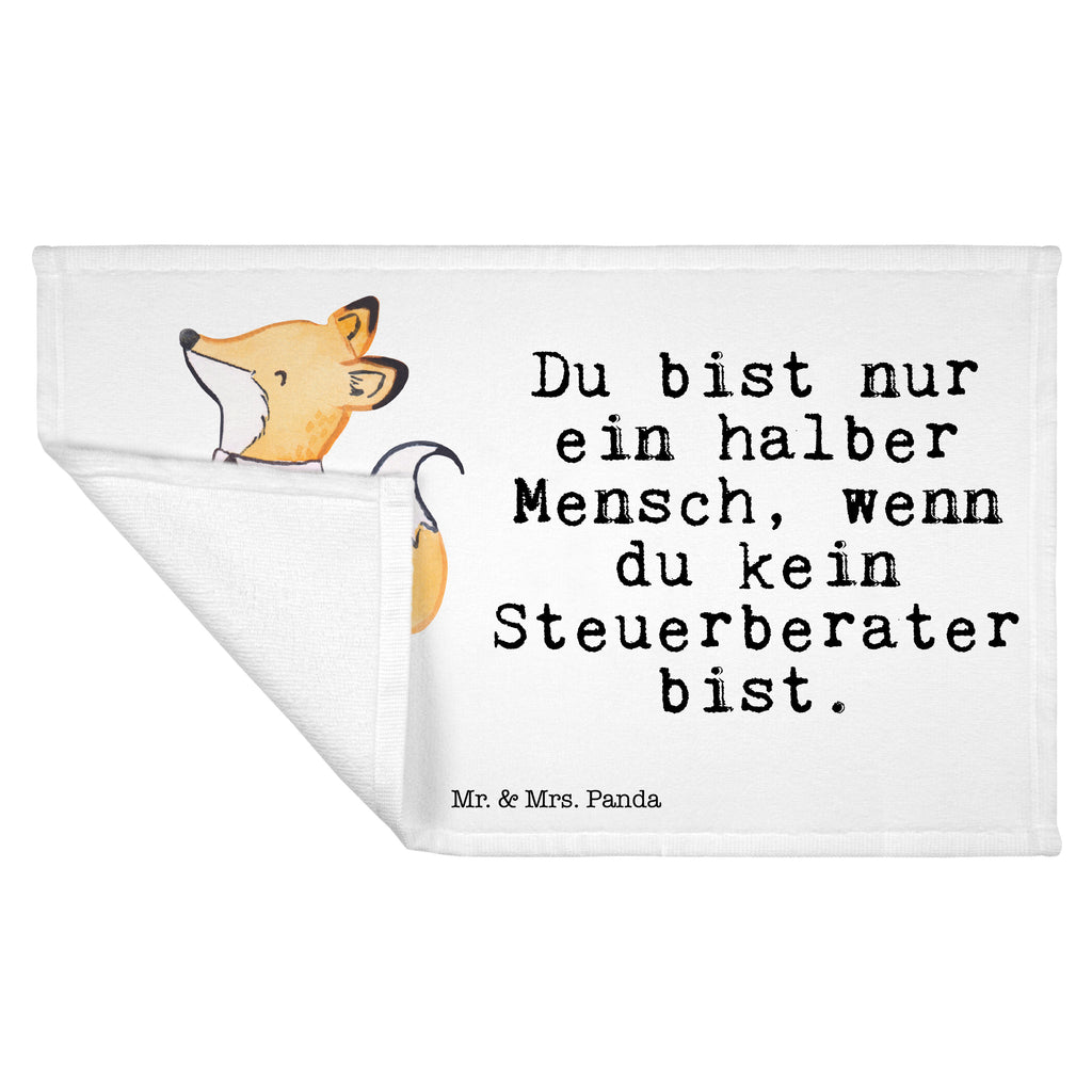 Handtuch Steuerberater mit Herz Gästetuch, Reisehandtuch, Sport Handtuch, Frottier, Kinder Handtuch, Beruf, Ausbildung, Jubiläum, Abschied, Rente, Kollege, Kollegin, Geschenk, Schenken, Arbeitskollege, Mitarbeiter, Firma, Danke, Dankeschön