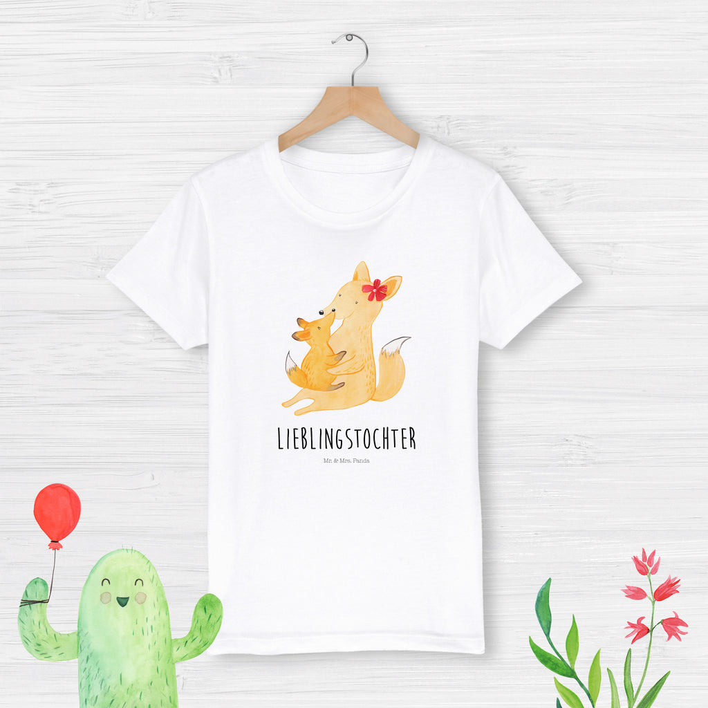 Organic Kinder T-Shirt Fuchs Mama Kinder T-Shirt, Kinder T-Shirt Mädchen, Kinder T-Shirt Jungen, Familie, Vatertag, Muttertag, Bruder, Schwester, Mama, Papa, Oma, Opa, Mutter, Tochter, Lieblingstochter, Beste Tochter, Geschenk