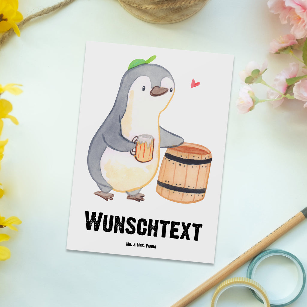 Personalisierte Postkarte Pinguin Bester Trinkbruder der Welt Postkarte mit Namen, Postkarte bedrucken, Postkarte mit Wunschtext, Postkarte personalisierbar, Geschenkkarte mit Namen, Grußkarte mit Namen, Karte mit Namen, Einladung mit Namen, Ansichtskarte mit Namen, Geschenkkarte mit Wunschtext, Grußkarte mit Wunschtext, Karte mit Wunschtext, Einladung mit Wunschtext, Ansichtskarte mit Wunschtext, für, Dankeschön, Geschenk, Schenken, Geburtstag, Geburtstagsgeschenk, Geschenkidee, Danke, Bedanken, Mitbringsel, Freude machen, Geschenktipp, Trinkbruder, Trinkkumpel, Kumpel, Saufkumpane, Kumpane, Trinken, Party, Kleinigkeit