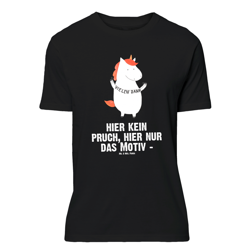 T-Shirt Standard Einhorn Vielen Dank T-Shirt, Shirt, Tshirt, Lustiges T-Shirt, T-Shirt mit Spruch, Party, Junggesellenabschied, Jubiläum, Geburstag, Herrn, Damen, Männer, Frauen, Schlafshirt, Nachthemd, Sprüche, Einhorn, Einhörner, Einhorn Deko, Pegasus, Unicorn, Danke, vielen Dank, Dankeschön, Danksagung