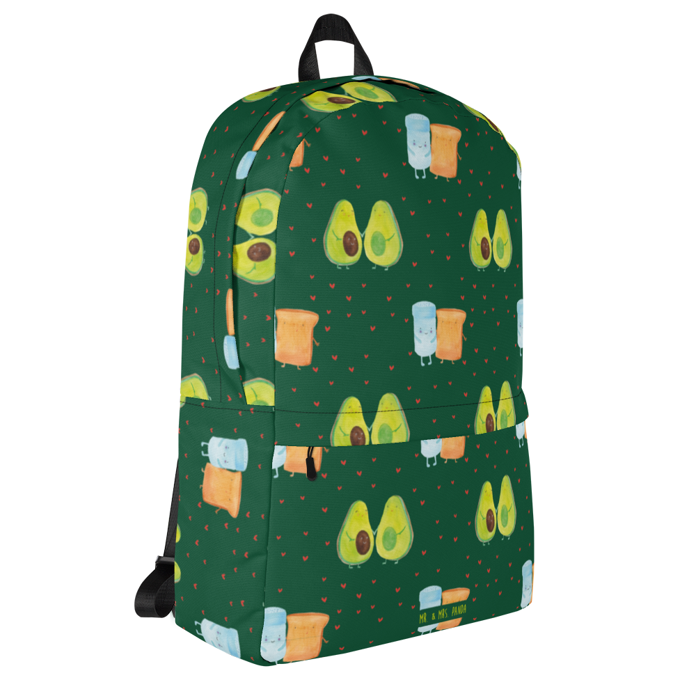 Rucksack Avocado Pärchen Muster Rucksack, Laptoprucksack, Notebookrucksack, Schulrucksack für Laptop, Arbeitsrucksack für Laptop, Reiserucksack für Laptop, Rucksack für Alltag, Rucksack für Schule, Rucksack für Uni, Rucksack für Notebook, Rucksack für Computer, wetterfester Rucksack, regenfester Rucksack, strapazierfähiger Rucksack, Avocado, Veggie, Vegan, Gesund, Avocuddle, Liebe, Schwangerschaft, Familie, Babyshower, Babyparty, Hochzeit, Kinder, Avocados, Geburt