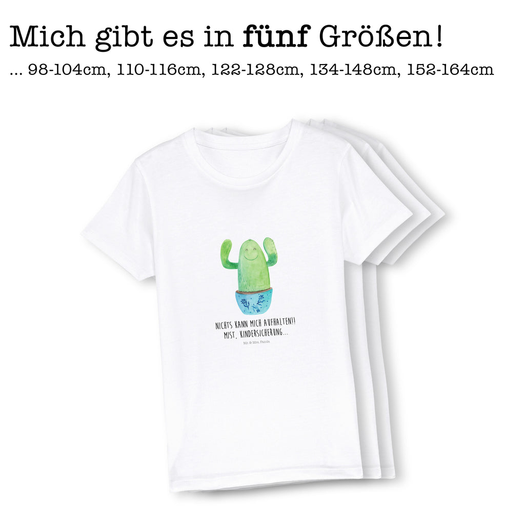 Organic Kinder T-Shirt Kaktus Happy Kinder T-Shirt, Kinder T-Shirt Mädchen, Kinder T-Shirt Jungen, Kaktus, Kakteen, Motivation, Spruch, lustig, Kindersicherung, Neustart, Büro, Büroalltag, Kollege, Kollegin, Freundin, Mutter, Familie, Ausbildung