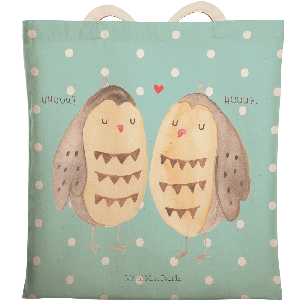 Einkaufstasche Eulen Liebe Tragetasche, Tasche, Beutel, Stofftasche, Baumwolltasche, Umhängetasche, Shopper, Einkaufstasche, Beuteltasche, Eule, Eule Deko, Liebe, Hochzeit Spruch, Owl, All you need is love, Liebe Spruch, Freundin Geschenk, Freund, Wortspiel lustig