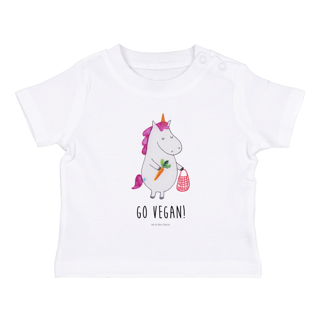 Organic Baby Shirt Einhorn Vegan Baby T-Shirt, Jungen Baby T-Shirt, Mädchen Baby T-Shirt, Shirt, Einhorn, Einhörner, Einhorn Deko, Pegasus, Unicorn, vegan, Gesund leben, Vegetariar, Rohkost, Gesund essen, Veganismus, Veganer