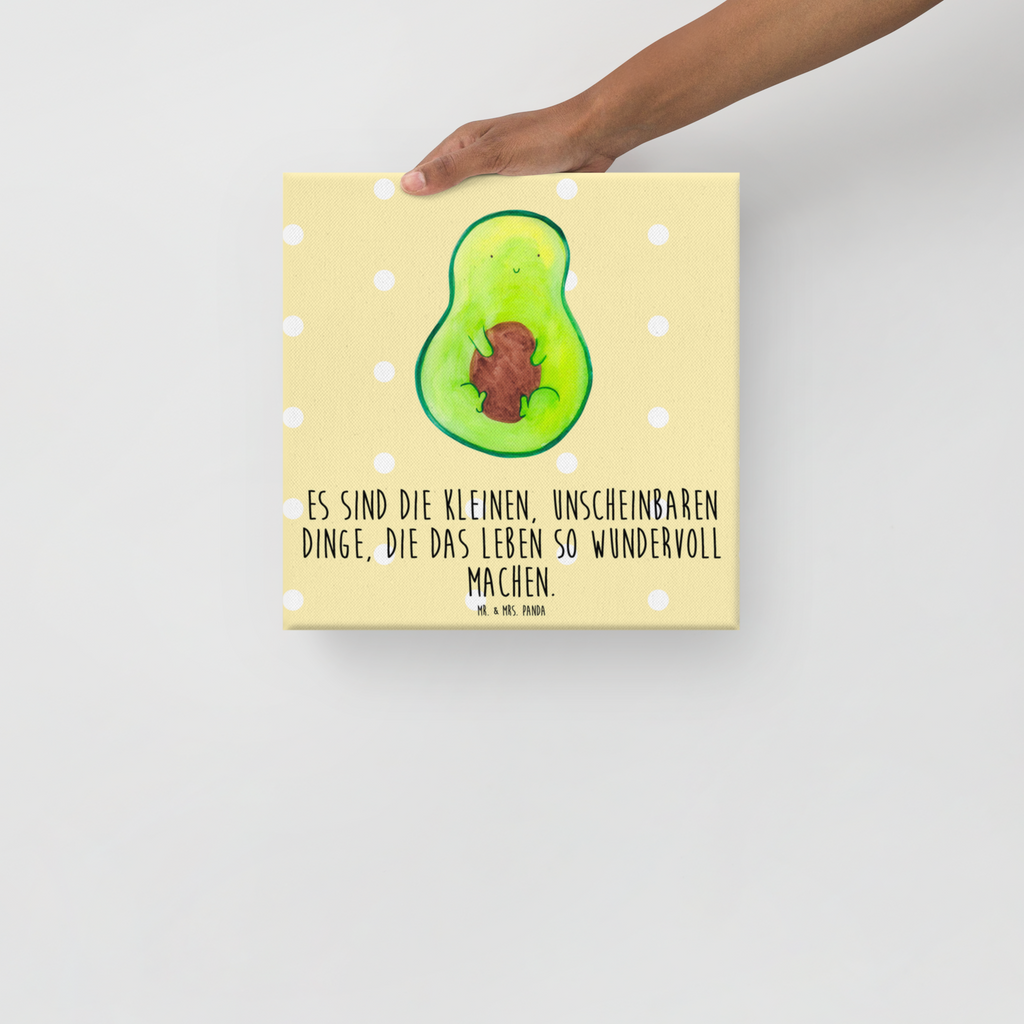 Leinwand Bild Avocado Kern Leinwand, Bild, Kunstdruck, Wanddeko, Dekoration, Avocado, Veggie, Vegan, Gesund, Avokado, Avocadokern, Kern, Pflanze, Spruch Leben