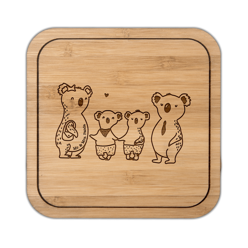 Untersetzer quadratisch Koala Familie zwei Untersetzer, Bierdeckel, Glasuntersetzer, Untersetzer Gläser, Getränkeuntersetzer, Familie, Vatertag, Muttertag, Bruder, Schwester, Mama, Papa, Oma, Opa, Koala, Koalabär, beste Familie, Familienzeit, Familienleben, Koalafamilie, Lieblingsfamilie