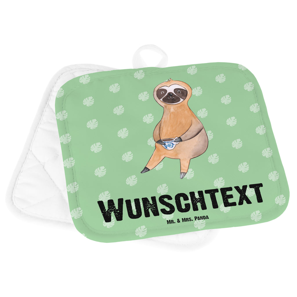 Personalisierte Topflappen Faultier Kaffee Topflappen personalisiert, Personalisierte Topfuntersetzer, Personalisierter Ofenhandschuh, Topflappen Set personalisiert, Topflappen mit Namen, Namensaufdruck, Faultier, Faultier Geschenk, Faultier Deko, Faultiere, faul, Lieblingstier, Kaffee, erster Kaffee, Morgenmuffel, Frühaufsteher, Kaffeetasse, Genießer, Coffee, Kaffeegetränk