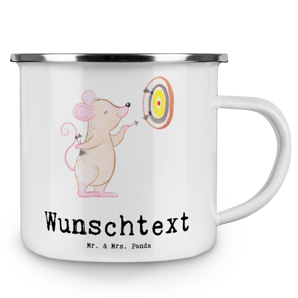 Personalisierte Emaille Tasse Maus Dart spielen Emaille Tasse personalisiert, Emaille Tasse mit Namen, Campingtasse personalisiert, Namenstasse, Campingtasse bedrucken, Campinggeschirr personalsisert, tasse mit namen, personalisierte tassen, personalisierte tasse, tasse selbst gestalten, tasse bedrucken, tassen bedrucken, Geschenk, Sport, Sportart, Hobby, Schenken, Danke, Dankeschön, Auszeichnung, Gewinn, Sportler, Dart spielen, Darten, Darts, Dart Turnier