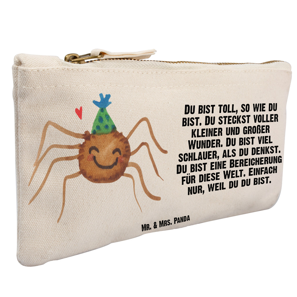 Schminktasche Spinne Agathe Party Schminktasche, Kosmetiktasche, Kosmetikbeutel, Stiftemäppchen, Etui, Federmappe, Makeup, XXL, Schminketui, Kosmetiketui, Schlamperetui, Spinne Agathe, Spinne, Agathe, Videos, Merchandise, Selbstliebe, Wunder, Motivation, Glück