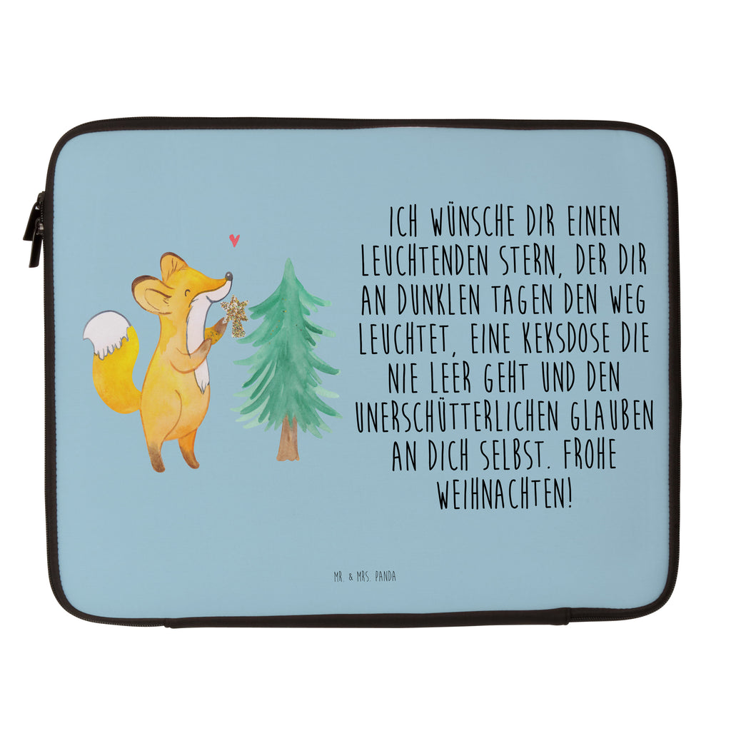 Notebook Tasche Fuchs  Weihnachtsbaum Notebook Tasche, Laptop, Computertasche, Tasche, Notebook-Tasche, Notebook-Reisehülle, Notebook Schutz, Winter, Weihnachten, Weihnachtsdeko, Nikolaus, Advent, Heiligabend, Wintermotiv, Weihnachtsmann, Weihnachtstage, Fuchs, Schlittschuh, Weihnachtszeit, Weihnachtsdekoration