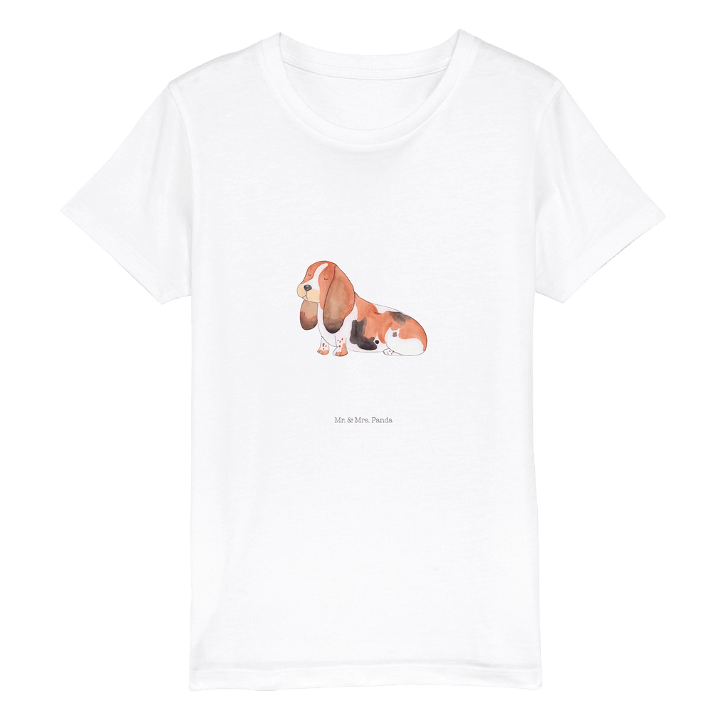 Organic Kinder T-Shirt Hund Basset Hound Kinder T-Shirt, Kinder T-Shirt Mädchen, Kinder T-Shirt Jungen, Hund, Hundemotiv, Haustier, Hunderasse, Tierliebhaber, Hundebesitzer, Sprüche, Basset Hound, Basset, Hundeliebe, kinderlos