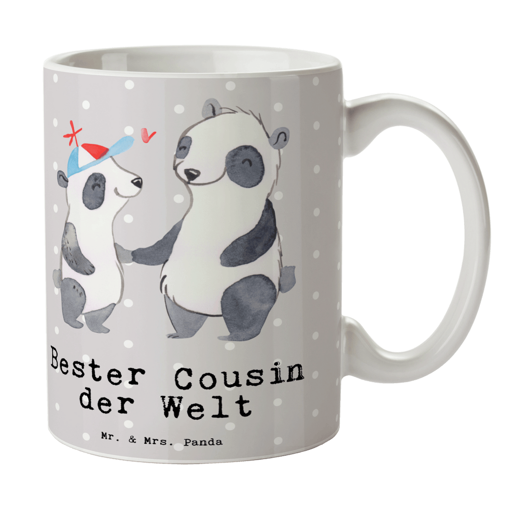 Tasse Panda Bester Cousin der Welt Tasse, Kaffeetasse, Teetasse, Becher, Kaffeebecher, Teebecher, Keramiktasse, Porzellantasse, Büro Tasse, Geschenk Tasse, Tasse Sprüche, Tasse Motive, Kaffeetassen, Tasse bedrucken, Designer Tasse, Cappuccino Tassen, Schöne Teetassen, für, Dankeschön, Geschenk, Schenken, Geburtstag, Geburtstagsgeschenk, Geschenkidee, Danke, Bedanken, Mitbringsel, Freude machen, Geschenktipp, Cousin, Kousin, Vetter, Sohn von Onkel, Sohn von Tante, Familie, Verwandtschaft, Cousine