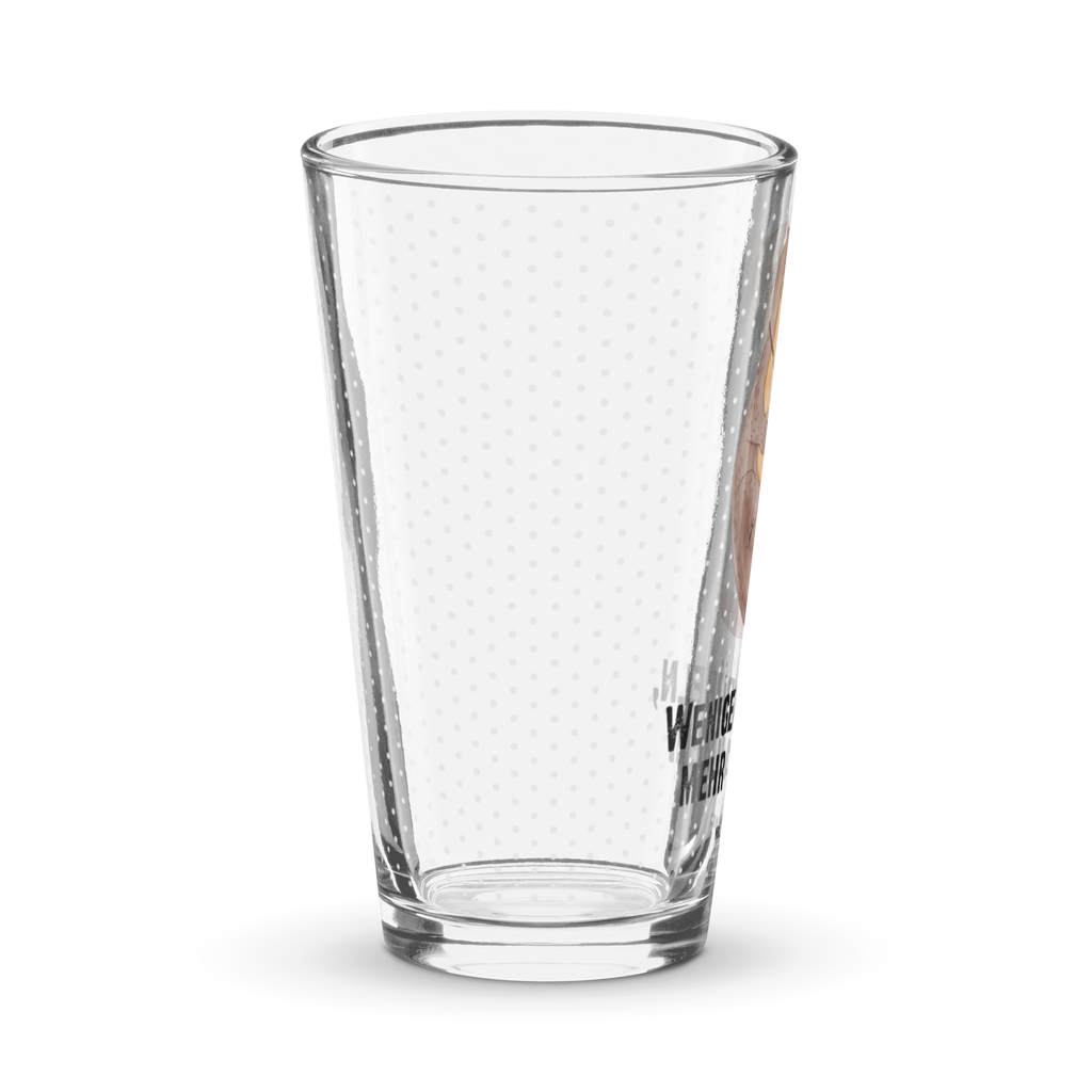 Premium Trinkglas Otter mit Muschelmedaillon Trinkglas, Glas, Pint Glas, Bierglas, Cocktail Glas, Wasserglas, Otter, Fischotter, Seeotter, Otterliebe, grübeln, träumen, Motivation, Tagträumen, Büro