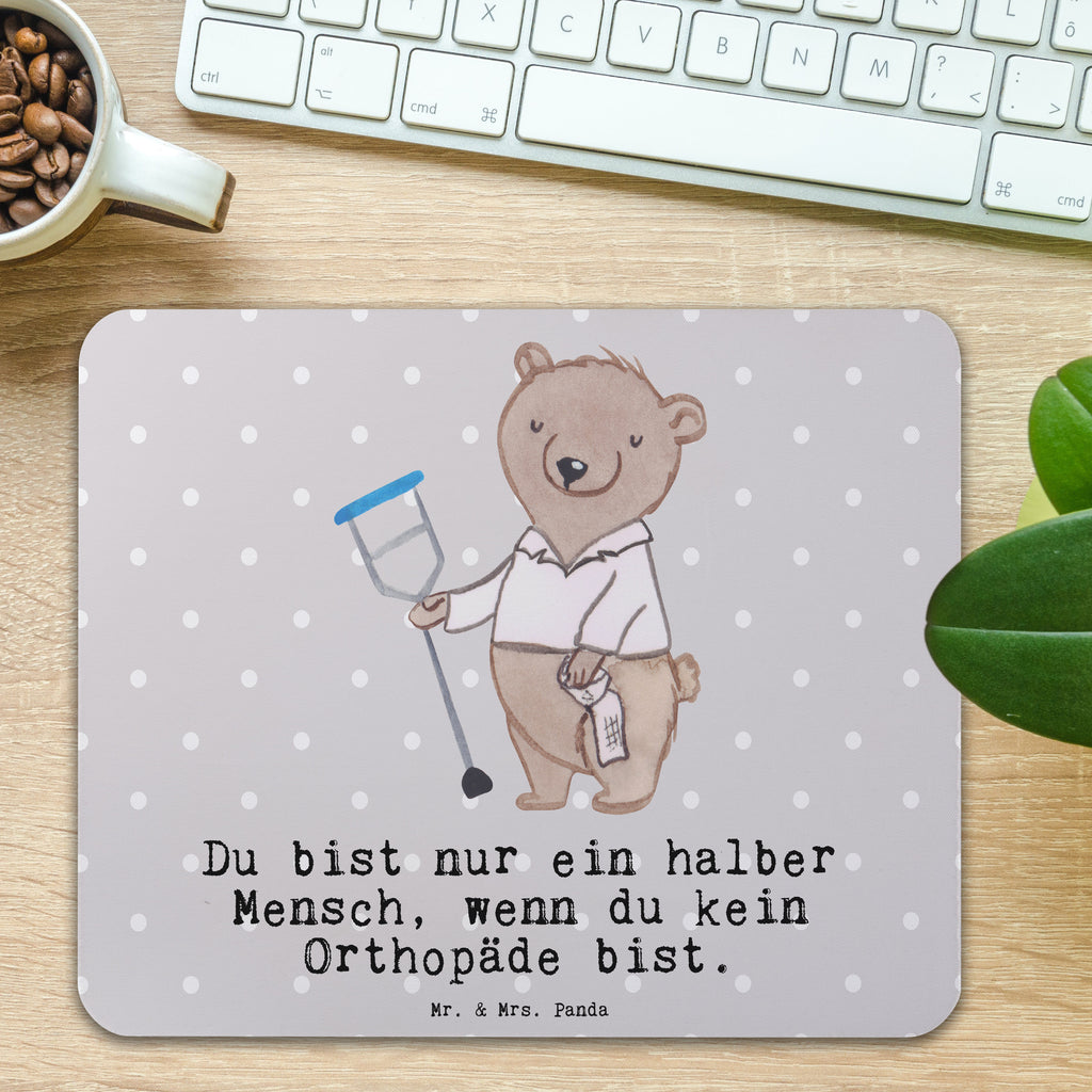 Mauspad Orthopäde mit Herz Mousepad, Computer zubehör, Büroausstattung, PC Zubehör, Arbeitszimmer, Mauspad, Einzigartiges Mauspad, Designer Mauspad, Mausunterlage, Mauspad Büro, Beruf, Ausbildung, Jubiläum, Abschied, Rente, Kollege, Kollegin, Geschenk, Schenken, Arbeitskollege, Mitarbeiter, Firma, Danke, Dankeschön, Orthopäde, Facharzt, Orthopädie, Praxis, Eröffnung