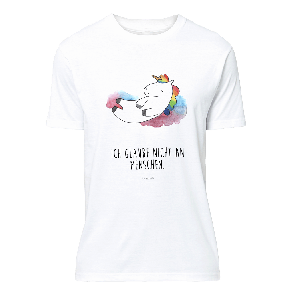 T-Shirt Standard Einhorn Wolke 7 T-Shirt, Shirt, Tshirt, Lustiges T-Shirt, T-Shirt mit Spruch, Party, Junggesellenabschied, Jubiläum, Geburstag, Herrn, Damen, Männer, Frauen, Schlafshirt, Nachthemd, Sprüche, Einhorn, Einhörner, Einhorn Deko, Pegasus, Unicorn, verliebt, Menschen, witzig, lustig, Geschenk, Glaube, Realität, Lächeln