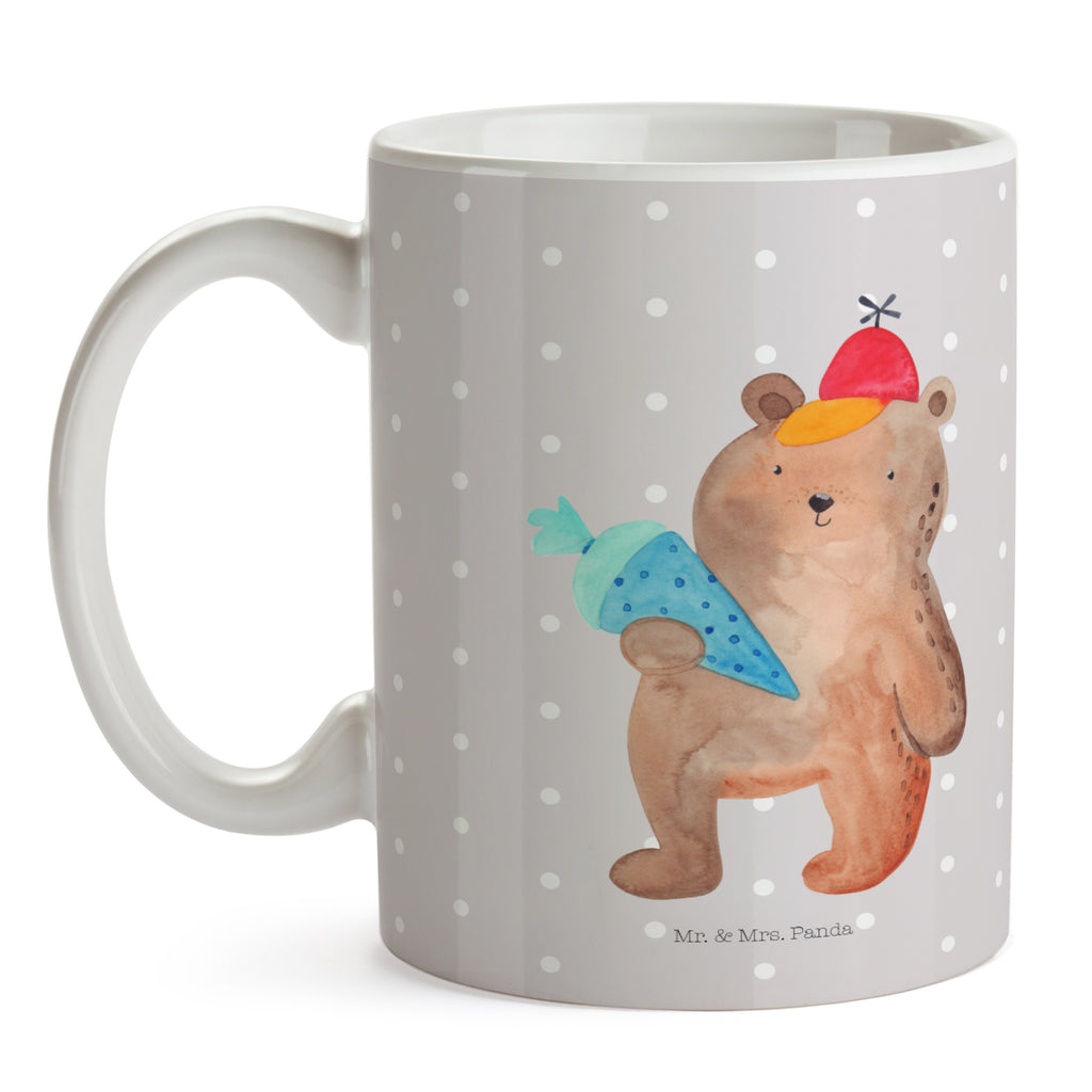 Tasse Bär Schultüte Tasse, Kaffeetasse, Teetasse, Becher, Kaffeebecher, Teebecher, Keramiktasse, Porzellantasse, Büro Tasse, Geschenk Tasse, Tasse Sprüche, Tasse Motive, Kaffeetassen, Tasse bedrucken, Designer Tasse, Cappuccino Tassen, Schöne Teetassen, Bär, Teddy, Teddybär, Bär Motiv, Schultüte, Erster Schultag Geschenk, Einschulung Geschenk, Schule Geschenk, Grundschule, Schulanfang, Schulbeginn