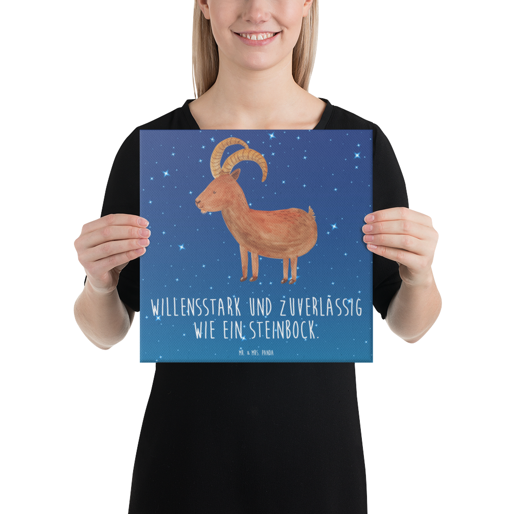 Leinwand Bild Sternzeichen Steinbock Leinwand, Bild, Kunstdruck, Wanddeko, Dekoration, Tierkreiszeichen, Sternzeichen, Horoskop, Astrologie, Aszendent, Steinböcke, Steinbock Geschenk, Steinbock Sternzeichen, Geschenk Dezember, Geschenk Januar, Geburtstag Dezember, Geburtstag Januar, Ziege, Bock