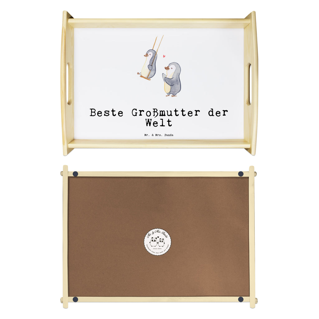 Serviertablett Pinguin Beste Großmutter der Welt Serviertablett, Tablett, Holztablett, Küchentablett, Dekotablett, Frühstückstablett, für, Dankeschön, Geschenk, Schenken, Geburtstag, Geburtstagsgeschenk, Geschenkidee, Danke, Bedanken, Mitbringsel, Freude machen, Geschenktipp, Großmutter, Omi, Oma, Oma geworden, Grosseltern