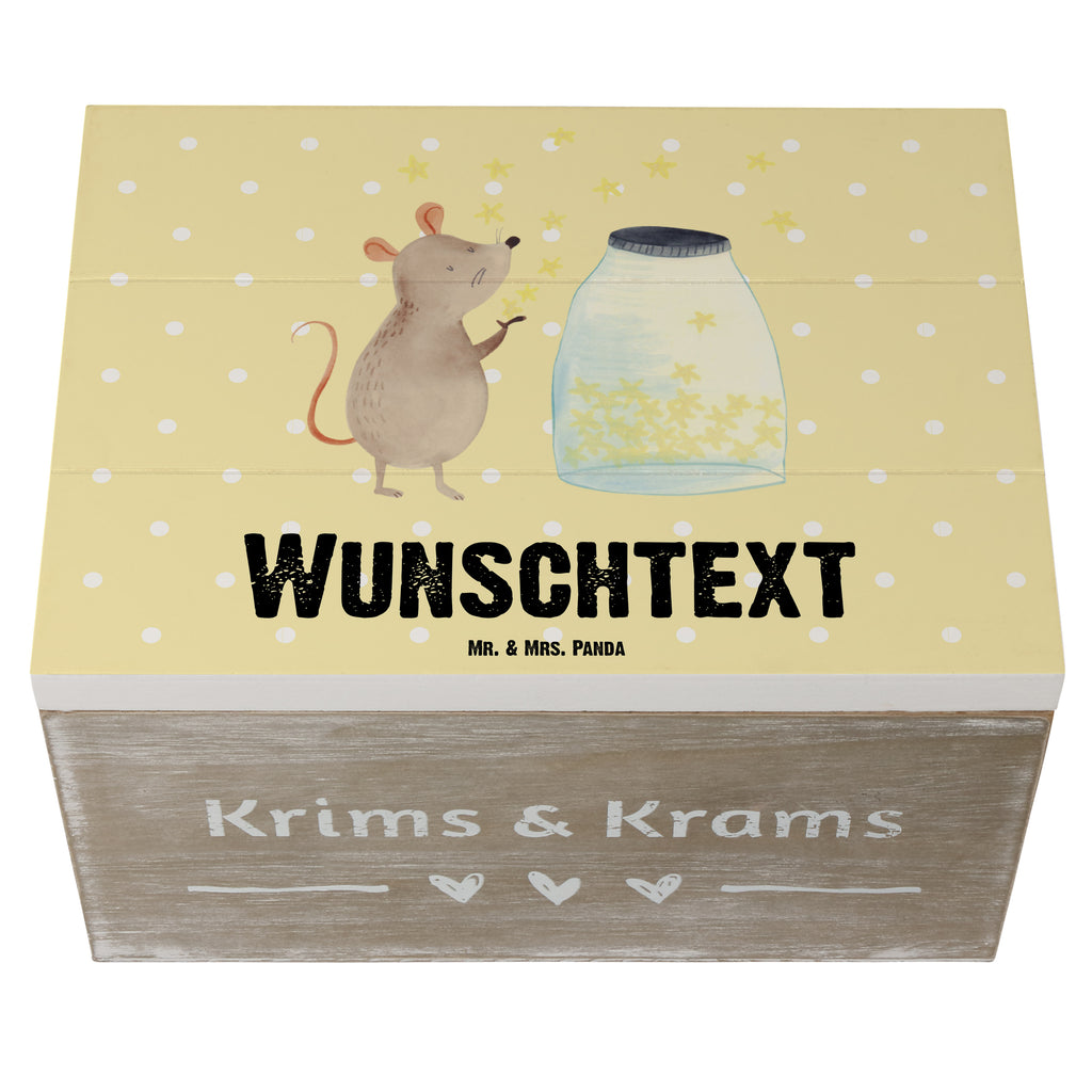 Personalisierte Holzkiste Maus Sterne Holzkiste mit Namen, Kiste mit Namen, Schatzkiste mit Namen, Truhe mit Namen, Schatulle mit Namen, Erinnerungsbox mit Namen, Erinnerungskiste, mit Namen, Dekokiste mit Namen, Aufbewahrungsbox mit Namen, Holzkiste Personalisiert, Kiste Personalisiert, Schatzkiste Personalisiert, Truhe Personalisiert, Schatulle Personalisiert, Erinnerungsbox Personalisiert, Erinnerungskiste Personalisiert, Dekokiste Personalisiert, Aufbewahrungsbox Personalisiert, Geschenkbox personalisiert, GEschenkdose personalisiert, Tiermotive, Gute Laune, lustige Sprüche, Tiere, Maus, Sterne, Wunsch, Kind, Taufe, Taufgeschenk, Geburt, Schwangerschaft, erstes Kind, Kindergeburtstag, Geburtstag, Hoffnung, Träume