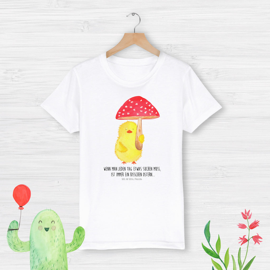 Organic Kinder T-Shirt Küken Fliegenpilz Kinder T-Shirt, Kinder T-Shirt Mädchen, Kinder T-Shirt Jungen, Ostern, Osterhase, Ostergeschenke, Osternest, Osterdeko, Geschenke zu Ostern, Ostern Geschenk, Ostergeschenke Kinder, Ostern Kinder, Küken, Fliegenpilz, Glückspilz, Frohe Ostern, Ostergrüße