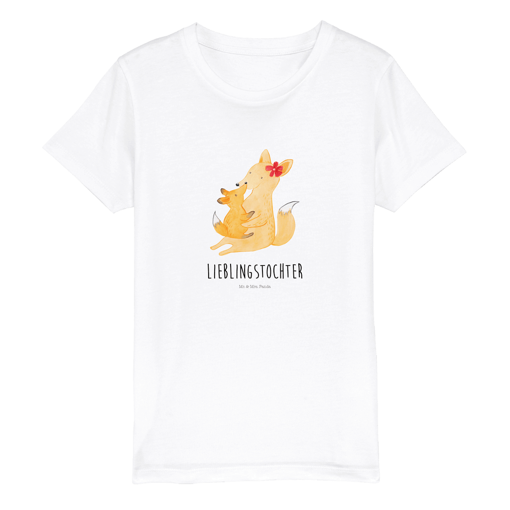 Organic Kinder T-Shirt Fuchs Mama Kinder T-Shirt, Kinder T-Shirt Mädchen, Kinder T-Shirt Jungen, Familie, Vatertag, Muttertag, Bruder, Schwester, Mama, Papa, Oma, Opa, Mutter, Tochter, Lieblingstochter, Beste Tochter, Geschenk