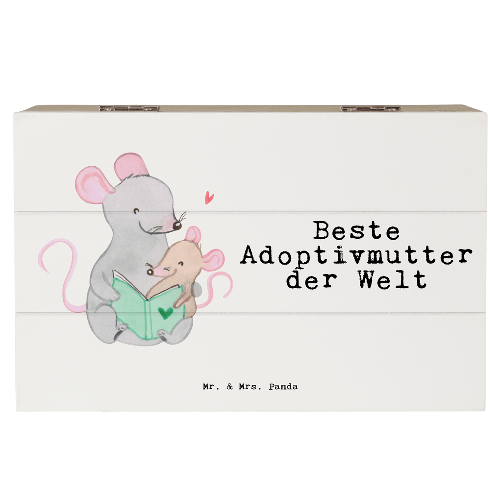 Holzkiste Maus Beste Adoptivmutter der Welt Holzkiste, Kiste, Schatzkiste, Truhe, Schatulle, XXL, Erinnerungsbox, Erinnerungskiste, Dekokiste, Aufbewahrungsbox, Geschenkbox, Geschenkdose, für, Dankeschön, Geschenk, Schenken, Geburtstag, Geburtstagsgeschenk, Geschenkidee, Danke, Bedanken, Mitbringsel, Freude machen, Geschenktipp, Adoptivmutter, Adoptivmama, adoptiert, Mama, Mami, Mutter, Muttertag, Mutti, Ma, Tochter, Sohn, Beste Mama, Beste, Supermama