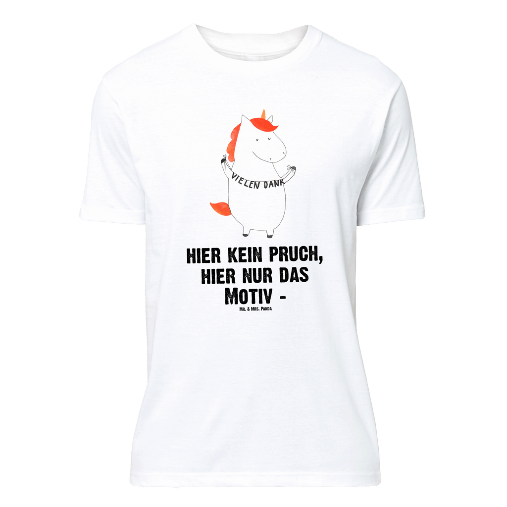 T-Shirt Standard Einhorn Vielen Dank T-Shirt, Shirt, Tshirt, Lustiges T-Shirt, T-Shirt mit Spruch, Party, Junggesellenabschied, Jubiläum, Geburstag, Herrn, Damen, Männer, Frauen, Schlafshirt, Nachthemd, Sprüche, Einhorn, Einhörner, Einhorn Deko, Pegasus, Unicorn, Danke, vielen Dank, Dankeschön, Danksagung