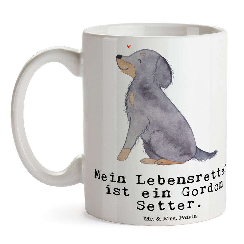 Tasse Gordon Setter Lebensretter Tasse, Kaffeetasse, Teetasse, Becher, Kaffeebecher, Teebecher, Keramiktasse, Porzellantasse, Büro Tasse, Geschenk Tasse, Tasse Sprüche, Tasse Motive, Kaffeetassen, Tasse bedrucken, Designer Tasse, Cappuccino Tassen, Schöne Teetassen, Hund, Hunderasse, Rassehund, Hundebesitzer, Geschenk, Tierfreund, Schenken, Welpe, Gordon Shetter, Jagdhund