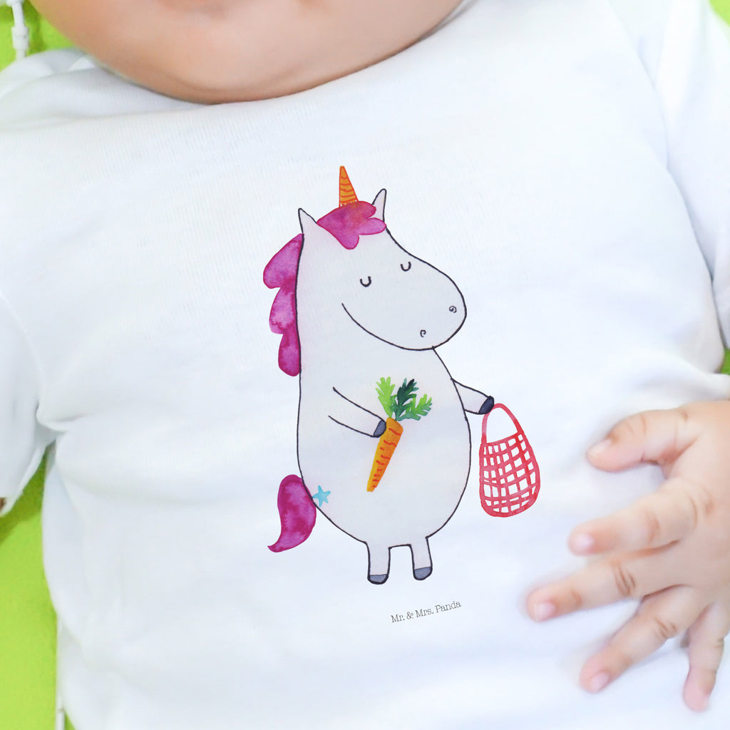 Organic Baby Shirt Einhorn Gemüse Baby T-Shirt, Jungen Baby T-Shirt, Mädchen Baby T-Shirt, Shirt, Einhorn, Einhörner, Einhorn Deko, Pegasus, Unicorn, Biomarkt, Bio, Gemüse, Wochenmarkt