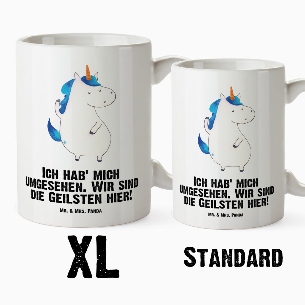 XL Tasse Einhorn Mann XL Tasse, Große Tasse, Grosse Kaffeetasse, XL Becher, XL Teetasse, spülmaschinenfest, Jumbo Tasse, Groß, Einhorn, Einhörner, Einhorn Deko, Pegasus, Unicorn, cool, Mann, Freundin, Familie, bester Freund, BFF, Party, hübsch, beste