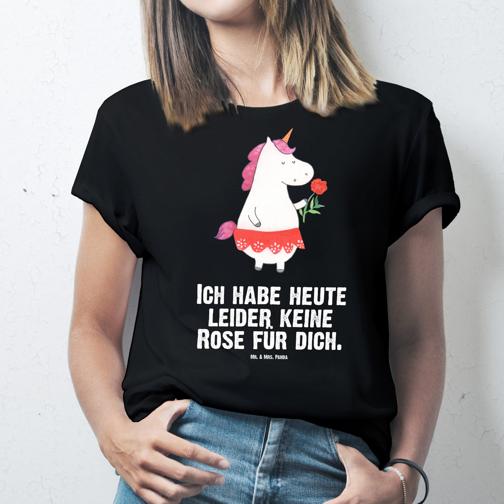 T-Shirt Standard Einhorn Dame T-Shirt, Shirt, Tshirt, Lustiges T-Shirt, T-Shirt mit Spruch, Party, Junggesellenabschied, Jubiläum, Geburstag, Herrn, Damen, Männer, Frauen, Schlafshirt, Nachthemd, Sprüche, Einhorn, Einhörner, Einhorn Deko, Pegasus, Unicorn, Dame, Lady, feine Dame, Freundin, Frau, Bachelor, Bachelorette, Abfuhr, Schluss machen, Trennung