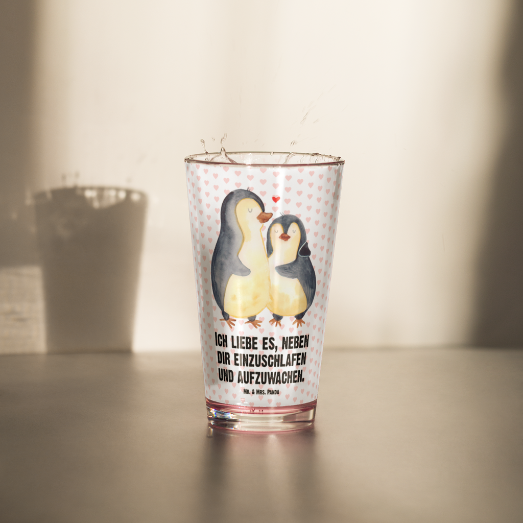 Premium Trinkglas Pinguine Einschlafen Trinkglas, Glas, Pint Glas, Bierglas, Cocktail Glas, Wasserglas, Liebe, Partner, Freund, Freundin, Ehemann, Ehefrau, Heiraten, Verlobung, Heiratsantrag, Liebesgeschenk, Jahrestag, Hocheitstag, Valentinstag, Geschenk für Frauen, Hochzeitstag, Mitbringsel, Geschenk für Freundin, Geschenk für Partner, Liebesbeweis, für Männer, für Ehemann