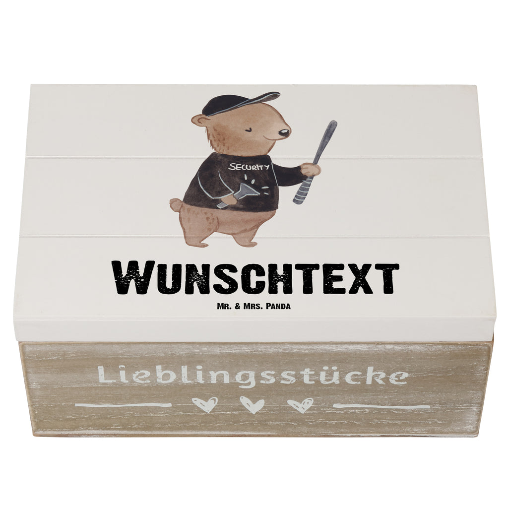 Personalisierte Holzkiste Sicherheitsdienstmitarbeiter mit Herz Holzkiste mit Namen, Kiste mit Namen, Schatzkiste mit Namen, Truhe mit Namen, Schatulle mit Namen, Erinnerungsbox mit Namen, Erinnerungskiste, mit Namen, Dekokiste mit Namen, Aufbewahrungsbox mit Namen, Holzkiste Personalisiert, Kiste Personalisiert, Schatzkiste Personalisiert, Truhe Personalisiert, Schatulle Personalisiert, Erinnerungsbox Personalisiert, Erinnerungskiste Personalisiert, Dekokiste Personalisiert, Aufbewahrungsbox Personalisiert, Geschenkbox personalisiert, GEschenkdose personalisiert, Beruf, Ausbildung, Jubiläum, Abschied, Rente, Kollege, Kollegin, Geschenk, Schenken, Arbeitskollege, Mitarbeiter, Firma, Danke, Dankeschön