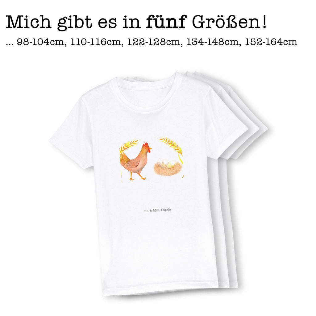 Organic Kinder T-Shirt Huhn Stolz Kinder T-Shirt, Kinder T-Shirt Mädchen, Kinder T-Shirt Jungen, Bauernhof, Hoftiere, Landwirt, Landwirtin, Hahn, Henne, Hühner, Eier, Hof, Landleben, Motivation, Geburt, Magie, Spruch, Schwangerschaft