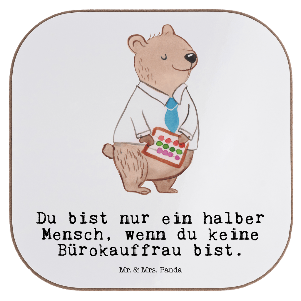 Quadratische Untersetzer Bürokauffrau mit Herz Untersetzer, Bierdeckel, Glasuntersetzer, Untersetzer Gläser, Getränkeuntersetzer, Untersetzer aus Holz, Untersetzer für Gläser, Korkuntersetzer, Untersetzer Holz, Holzuntersetzer, Tassen Untersetzer, Untersetzer Design, Beruf, Ausbildung, Jubiläum, Abschied, Rente, Kollege, Kollegin, Geschenk, Schenken, Arbeitskollege, Mitarbeiter, Firma, Danke, Dankeschön, Bürokauffrau, Kauffrau für Büromanagement