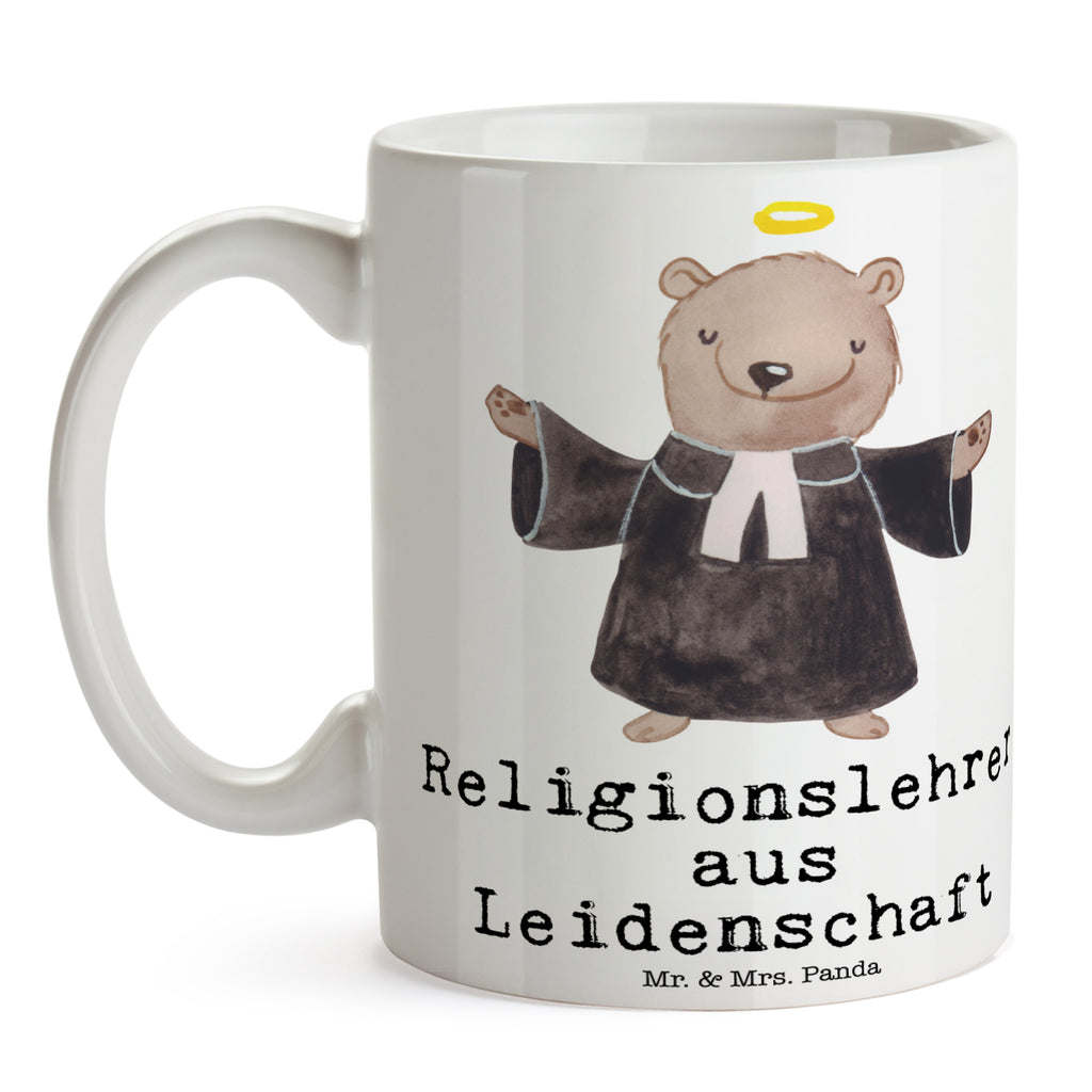 Tasse Religionslehrer aus Leidenschaft Tasse, Kaffeetasse, Teetasse, Becher, Kaffeebecher, Teebecher, Keramiktasse, Porzellantasse, Büro Tasse, Geschenk Tasse, Tasse Sprüche, Tasse Motive, Kaffeetassen, Tasse bedrucken, Designer Tasse, Cappuccino Tassen, Schöne Teetassen, Beruf, Ausbildung, Jubiläum, Abschied, Rente, Kollege, Kollegin, Geschenk, Schenken, Arbeitskollege, Mitarbeiter, Firma, Danke, Dankeschön, Religionslehrer, Reli Lehrer, Schule, Grundschule