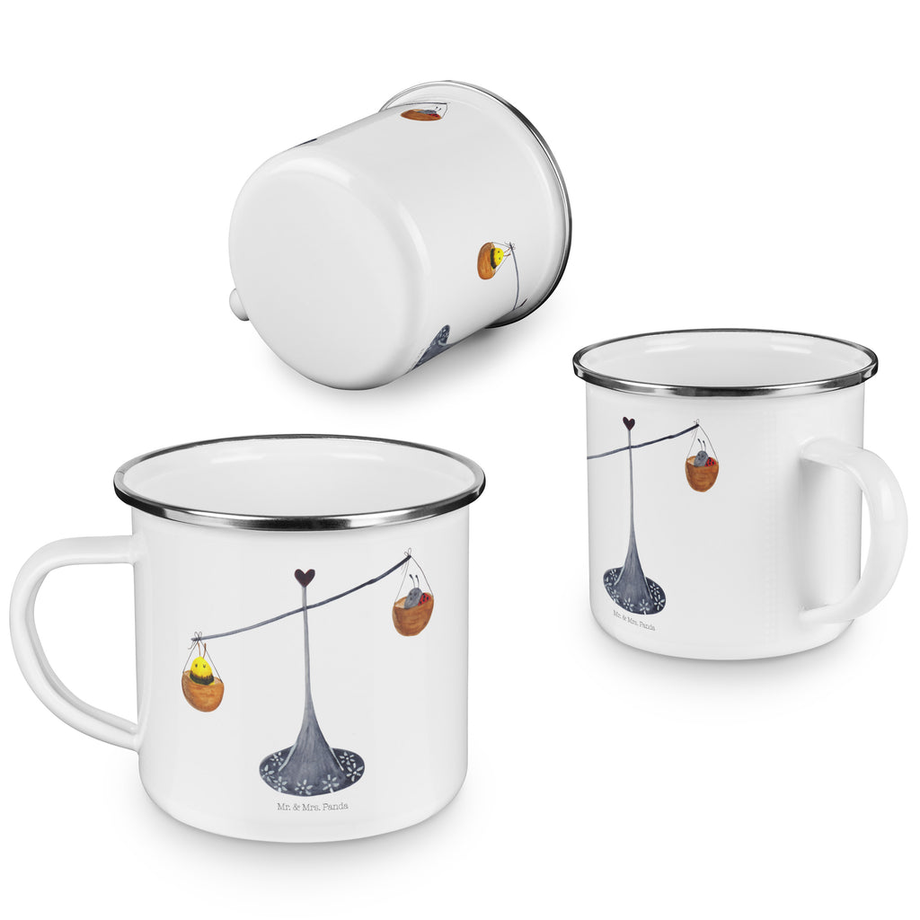 Camping Emaille Tasse Sternzeichen Waage Campingtasse, Trinkbecher, Metalltasse, Outdoor Tasse, Emaille Trinkbecher, Blechtasse Outdoor, Emaille Campingbecher, Edelstahl Trinkbecher, Metalltasse für Camping, Kaffee Blechtasse, Camping Tasse Metall, Tierkreiszeichen, Sternzeichen, Horoskop, Astrologie, Aszendent, Waage, Waage Geschenk, Waage Sternzeichen, Geschenk Oktober, Geschenk September, Geburtstag Oktober, Geburtstag September, Gleichgewicht, Marienkäfer, Hummel, Biene