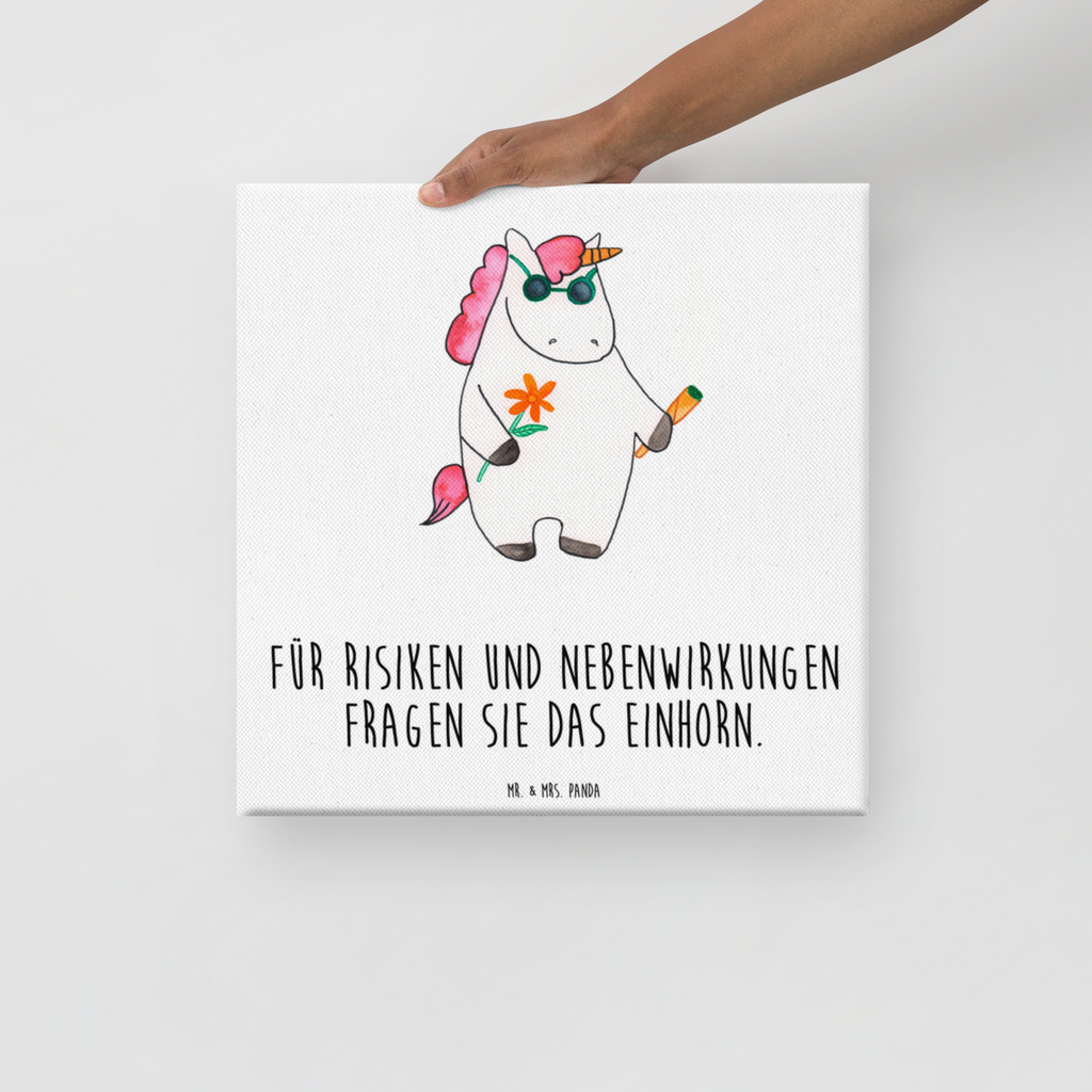 Leinwand Bild Einhorn Woodstock Leinwand, Bild, Kunstdruck, Wanddeko, Dekoration, Einhorn, Einhörner, Einhorn Deko, Pegasus, Unicorn, Kiffen, Joint, Zigarette, Alkohol, Party, Spaß. lustig, witzig, Woodstock