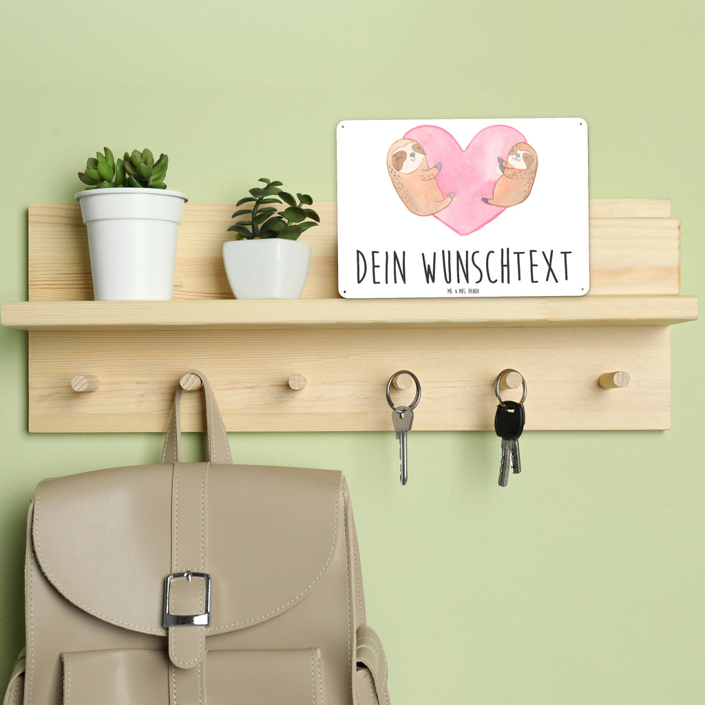 Personalisiertes Blechschild Faultiere Herz Blechschild, Metallschild, Geschenk Schild, Schild, Magnet-Metall-Schild, Deko Schild, Wandschild, Wand-Dekoration, Türschild, Liebe, Partner, Freund, Freundin, Ehemann, Ehefrau, Heiraten, Verlobung, Heiratsantrag, Liebesgeschenk, Jahrestag, Hocheitstag, Valentinstag, Geschenk für Frauen, Hochzeitstag, Mitbringsel, Geschenk für Freundin, Geschenk für Partner, Liebesbeweis, für Männer, für Ehemann