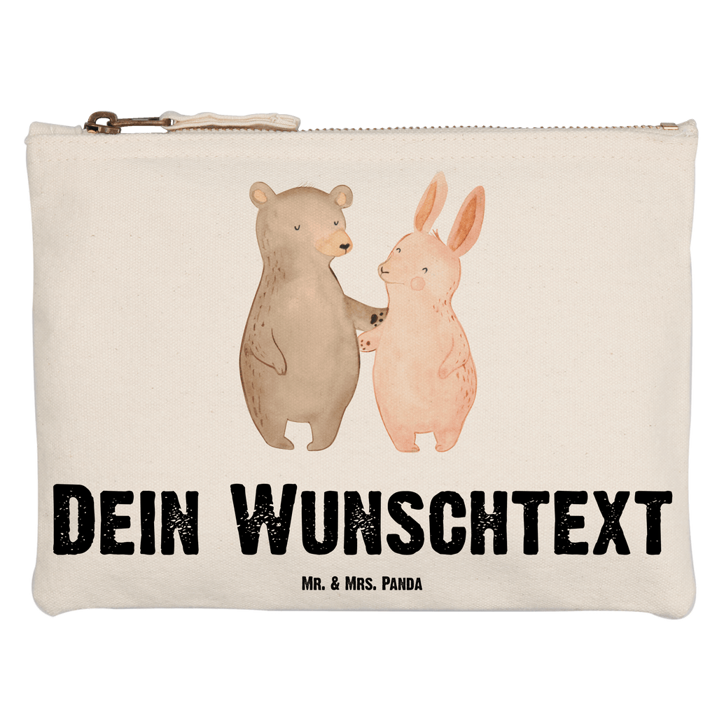 Personalisierte Schminktasche Bär Hase Umarmen Personalisierte Schminktasche, Personalisierte Kosmetiktasche, Personalisierter Kosmetikbeutel, Personalisiertes Stiftemäppchen, Personalisiertes Etui, Personalisierte Federmappe, Personalisierte Makeup Bag, Personalisiertes Schminketui, Personalisiertes Kosmetiketui, Personalisiertes Schlamperetui, Schminktasche mit Namen, Kosmetiktasche mit Namen, Kosmetikbeutel mit Namen, Stiftemäppchen mit Namen, Etui mit Namen, Federmappe mit Namen, Makeup Bg mit Namen, Schminketui mit Namen, Kosmetiketui mit Namen, Schlamperetui mit Namen, Schminktasche personalisieren, Schminktasche bedrucken, Schminktasche selbst gestalten, Liebe, Partner, Freund, Freundin, Ehemann, Ehefrau, Heiraten, Verlobung, Heiratsantrag, Liebesgeschenk, Jahrestag, Hocheitstag, Freunde, bester Freund, Hase, Bär, Bärchen, best friends