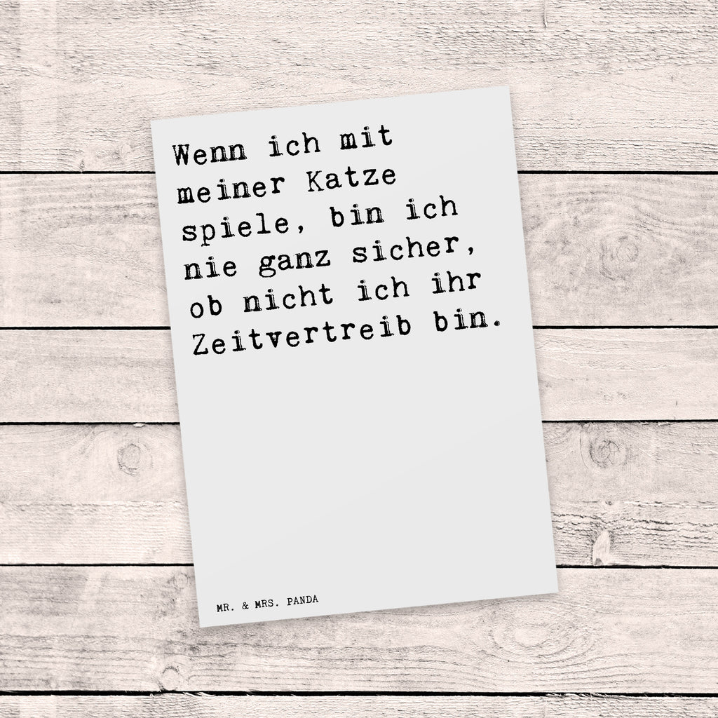 Postkarte Sprüche und Zitate Wenn ich mit meiner Katze spiele, bin ich nie ganz sicher, ob nicht ich ihr Zeitvertreib bin. Postkarte, Karte, Geschenkkarte, Grußkarte, Einladung, Ansichtskarte, Geburtstagskarte, Einladungskarte, Dankeskarte, Ansichtskarten, Einladung Geburtstag, Einladungskarten Geburtstag, Spruch, Sprüche, lustige Sprüche, Weisheiten, Zitate, Spruch Geschenke, Spruch Sprüche Weisheiten Zitate Lustig Weisheit Worte