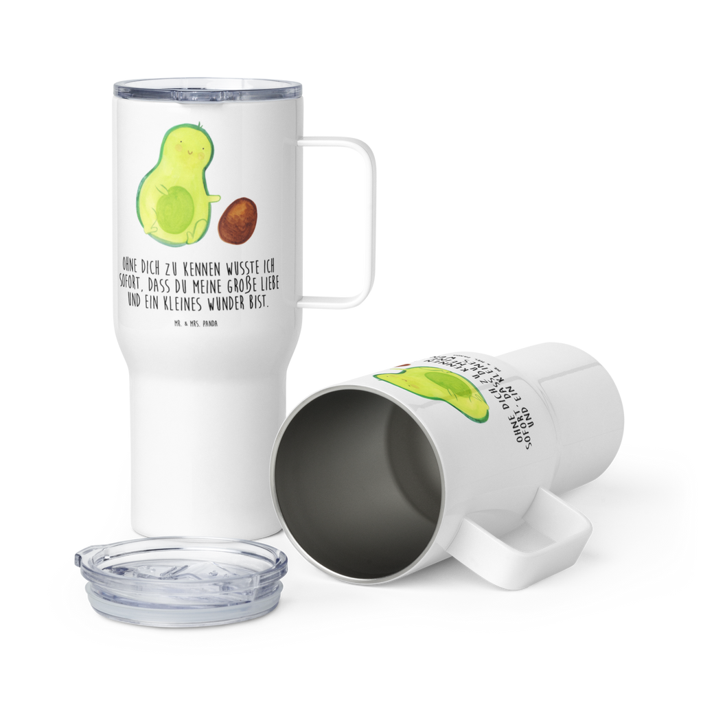 XXL Thermobecher Avocado Kern rollt Thermobecher, XL Thermobecher, Reisebecher, XL Reisetasse, Großer Thermobecher, Autobecher, Jumbo Becher, Avocado, Veggie, Vegan, Gesund, Avocados, Schwanger, Geburt, Geburtstag, Säugling, Kind, erstes Kind, zur Geburt, Schwangerschaft, Babyparty, Baby, große Liebe, Liebe, Love