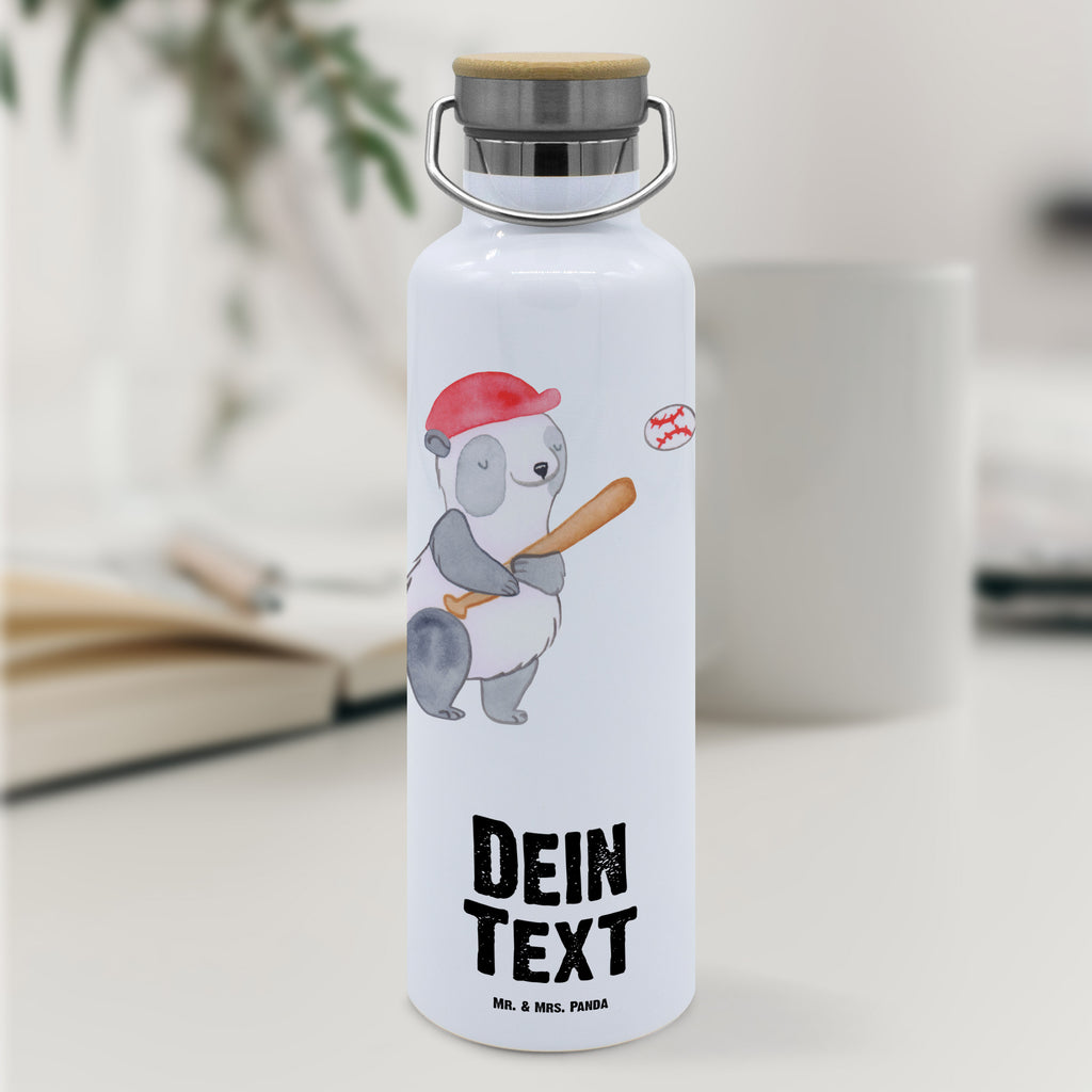 Personalisierte Trinkflasche Panda Baseball spielen Personalisierte Trinkflasche, Trinkflasche mit Namen, Trinkflasche bedrucken, Flasche personalisiert, Trinkflasch mit Aufdruck, Trinkflasche Werbegeschenk, Namensaufdruck Trinkflasche, Sportflasche personalisiert, Trinkflasche Sport, Geschenk, Sport, Sportart, Hobby, Schenken, Danke, Dankeschön, Auszeichnung, Gewinn, Sportler, Baseball spielen, Baseball Spielen, Baseball Match, Ballsport, Baseballplatz, Baseballverein