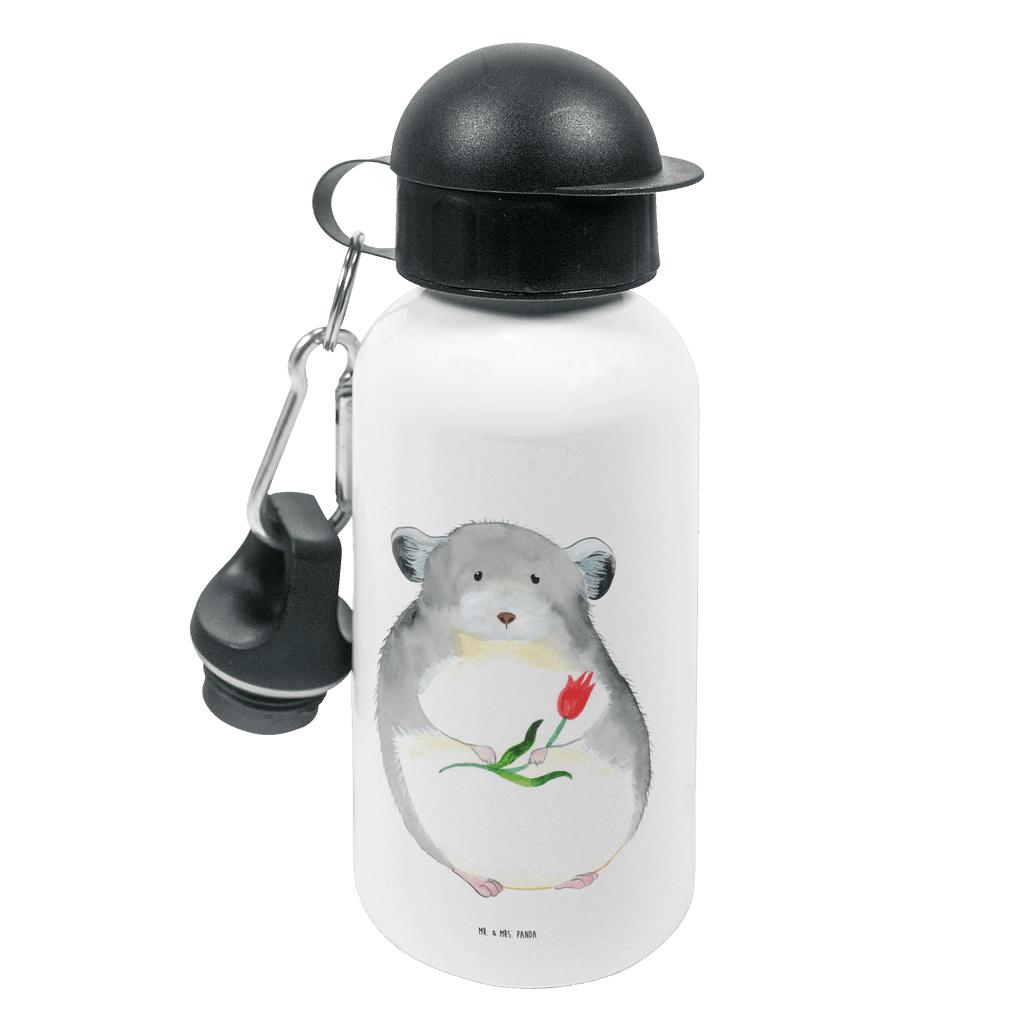 Kindertrinkflasche Chinchilla Blume Kindertrinkflasche, Kinder Trinkflasche, Trinkflasche, Flasche, Kinderflasche, Kinder, Kids, Kindergarten Flasche, Grundschule, Jungs, Mädchen, Tiermotive, Gute Laune, lustige Sprüche, Tiere, Chinchilla, Chinchillas, Liebeskummer, Kummer, Depressionen, traurig sein, Chaos, Glücklichsein, Büro, Büroalltag